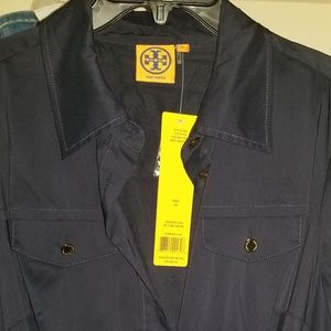 Woman's SZ 14 BN Tory Burch Navy Blue dress